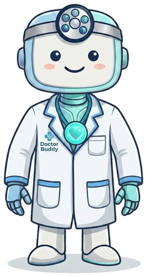 Doctor Buddy full-body doctor character